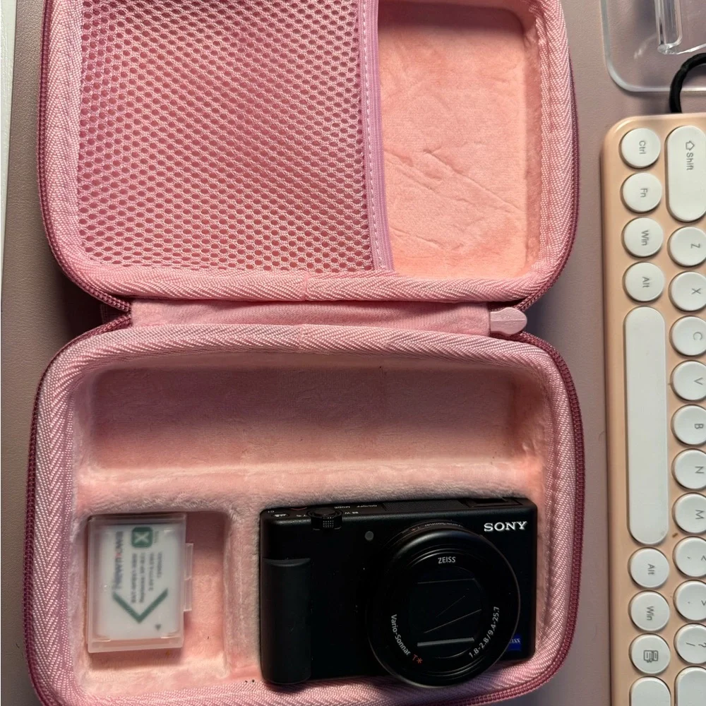Sony ZV-1 *GENTLY USED* with 3 add’l batteries!